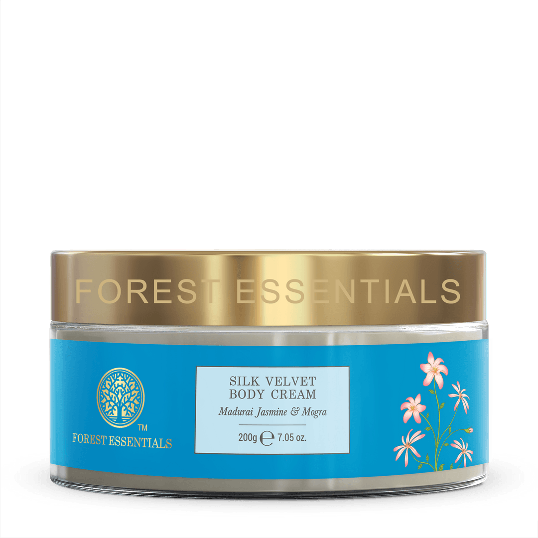Silk Velvet Body Cream Madurai Jasmine and Mogra