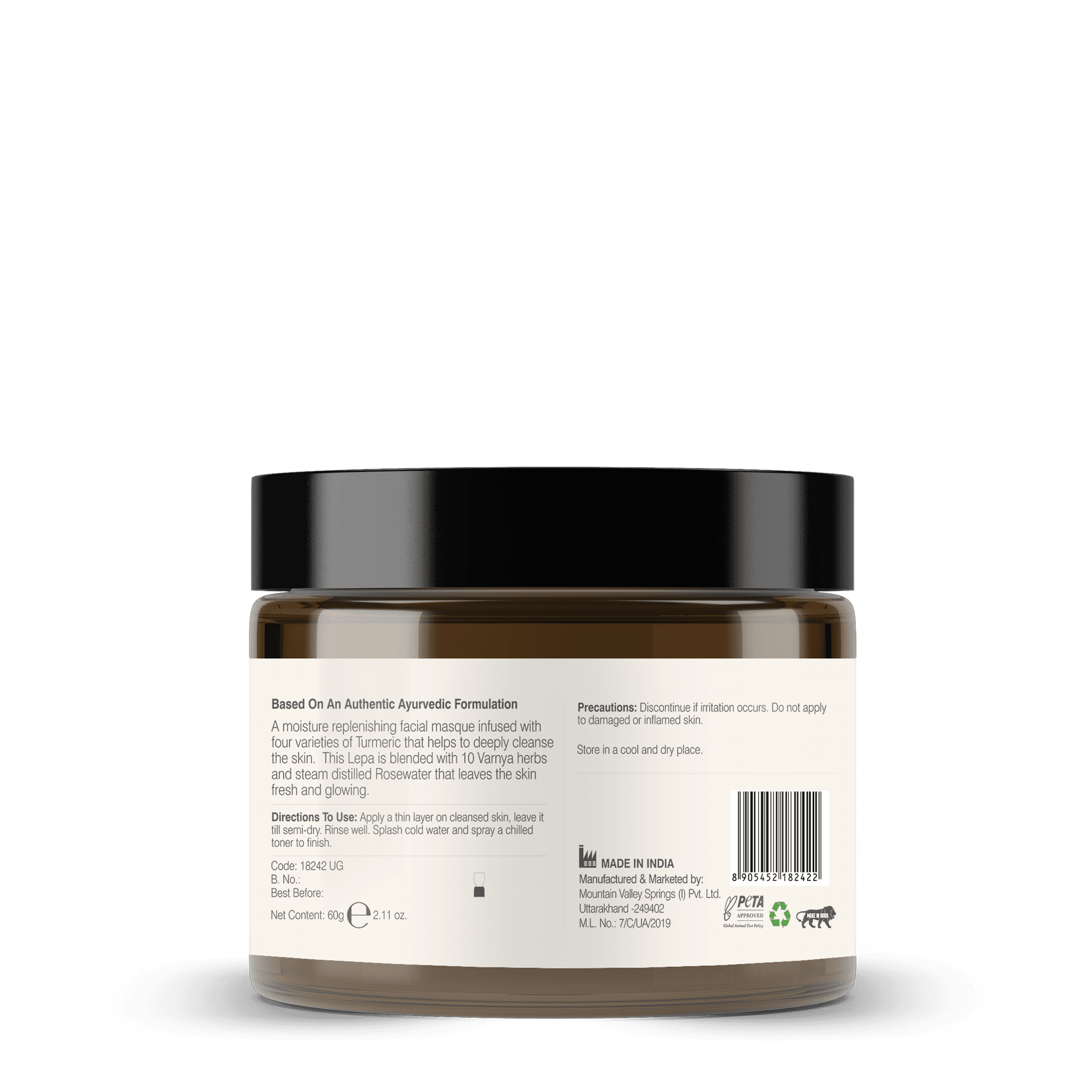 Haldi Varnya Lepa Facial Treatment Masque 60 g