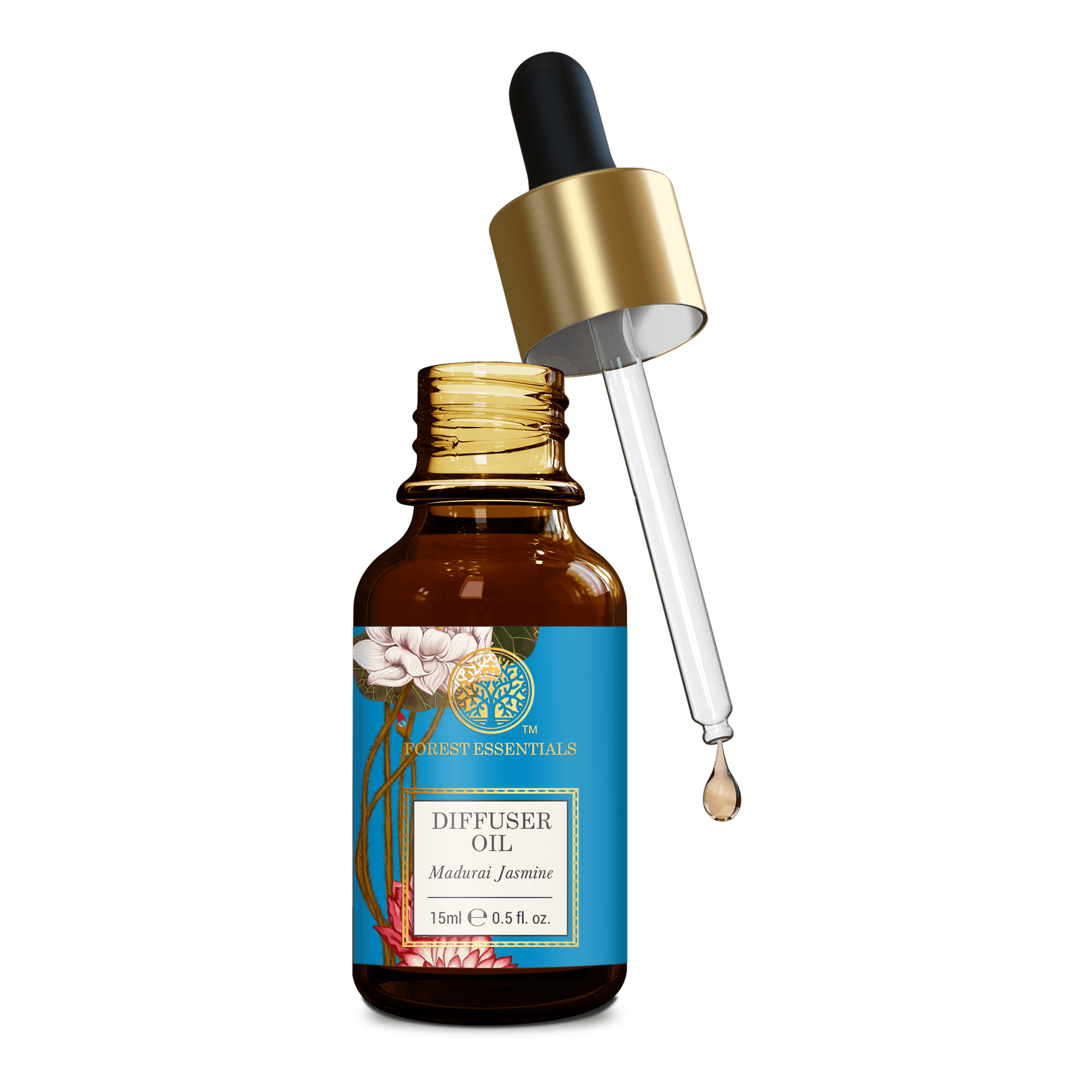 Forest Essentials Diffuser Oil - Madurai Jasmine Sensual 15 ml