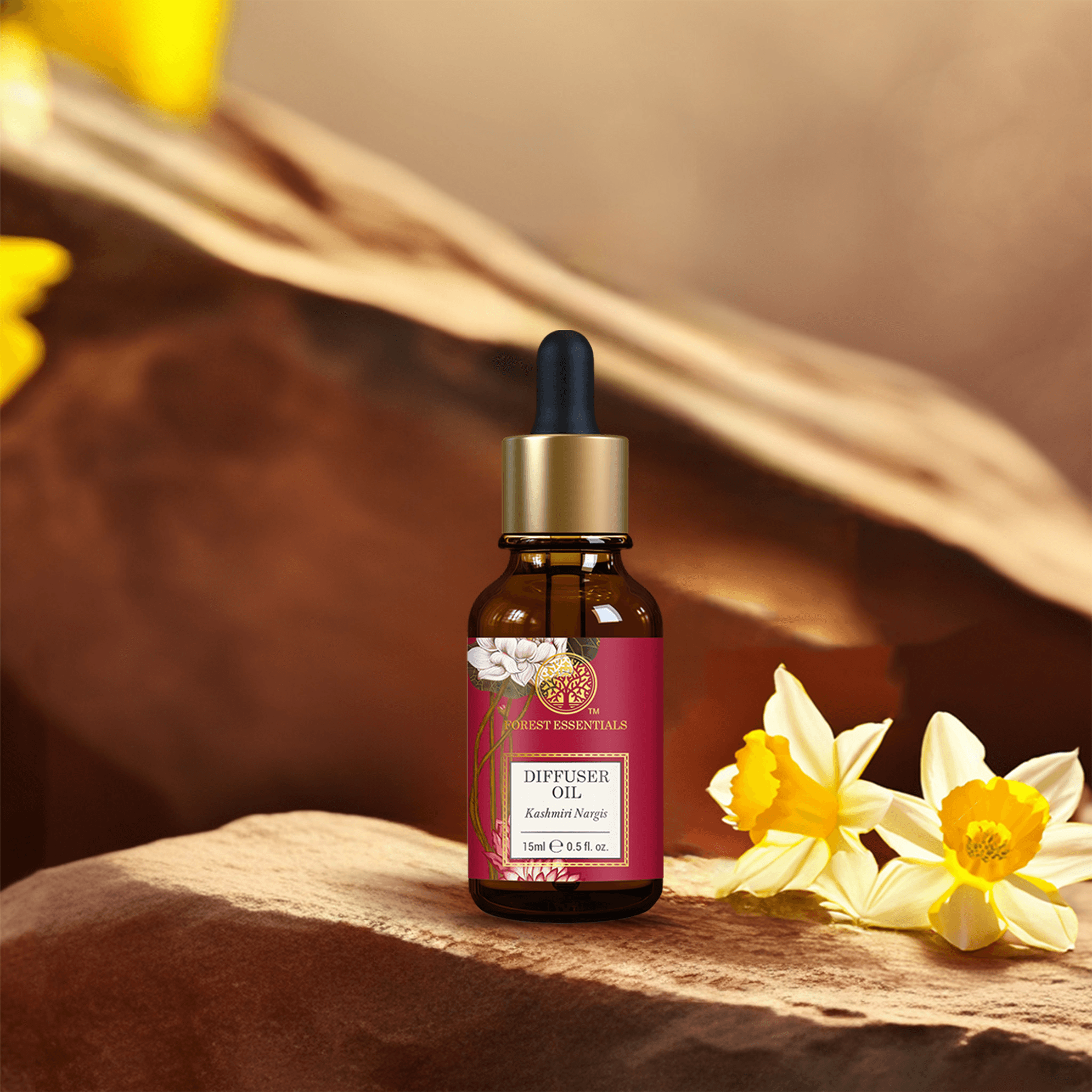 Forest Essentials Diffuser Oil- Kashmiri Nargis  Calming 15 ml