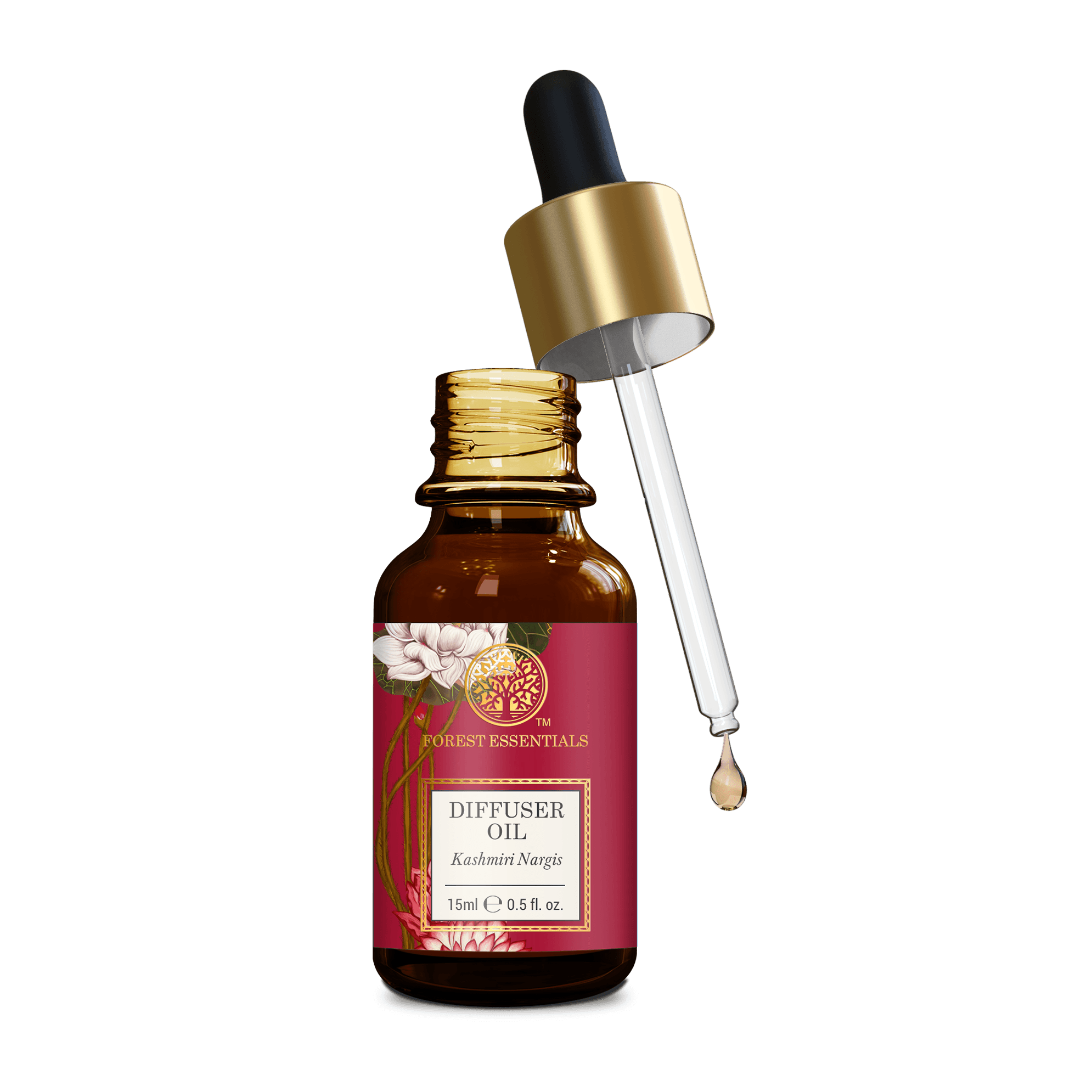 Forest Essentials Diffuser Oil- Kashmiri Nargis  Calming 15 ml