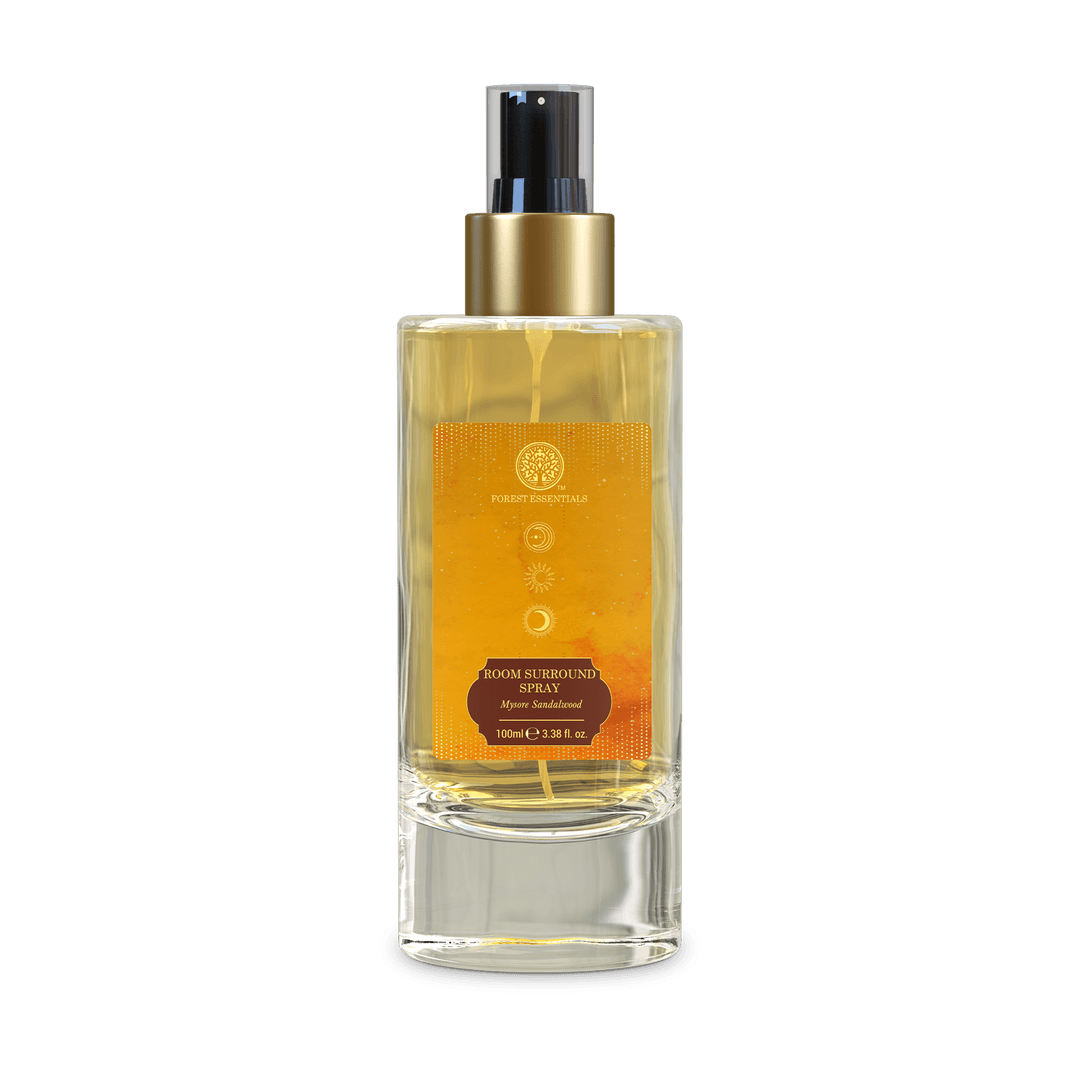 Forest Essentials Room Surround Spray Chandan & Loban Mysore Sandalwood. 100ml