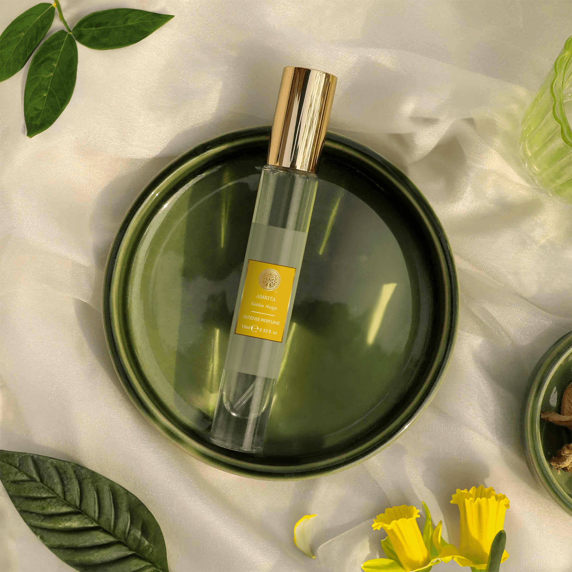Forest Essentials Intense Perfume Amrita - Golden Nargis 10ml