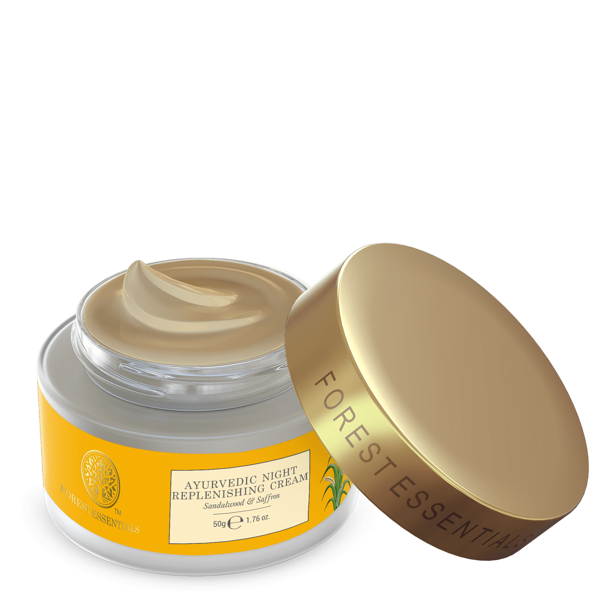 Ayurvedic Night Replenishing Cream Sandalwood & Saffron