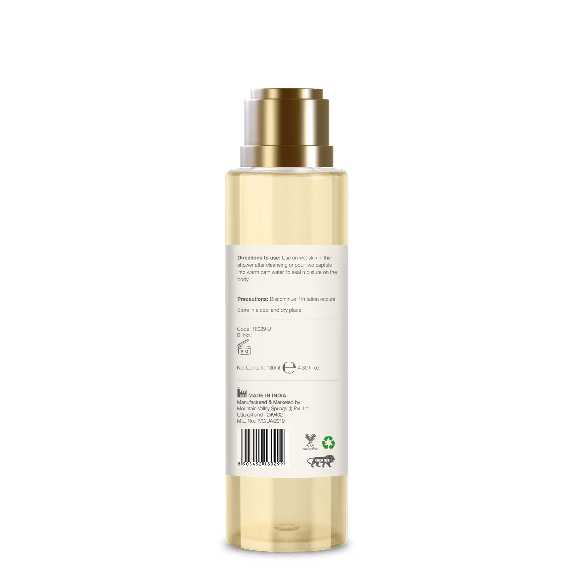 Sheer Indulgence Bath and Shower Oil Indian Rose Absolute