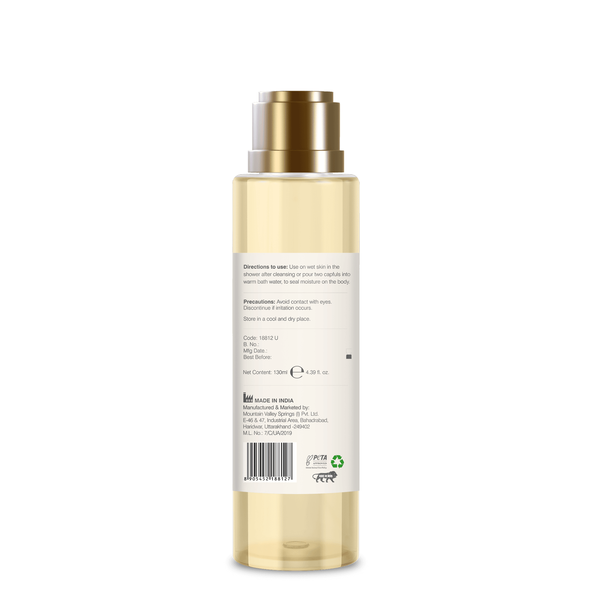 After Bath Oil Oudh & Green Tea