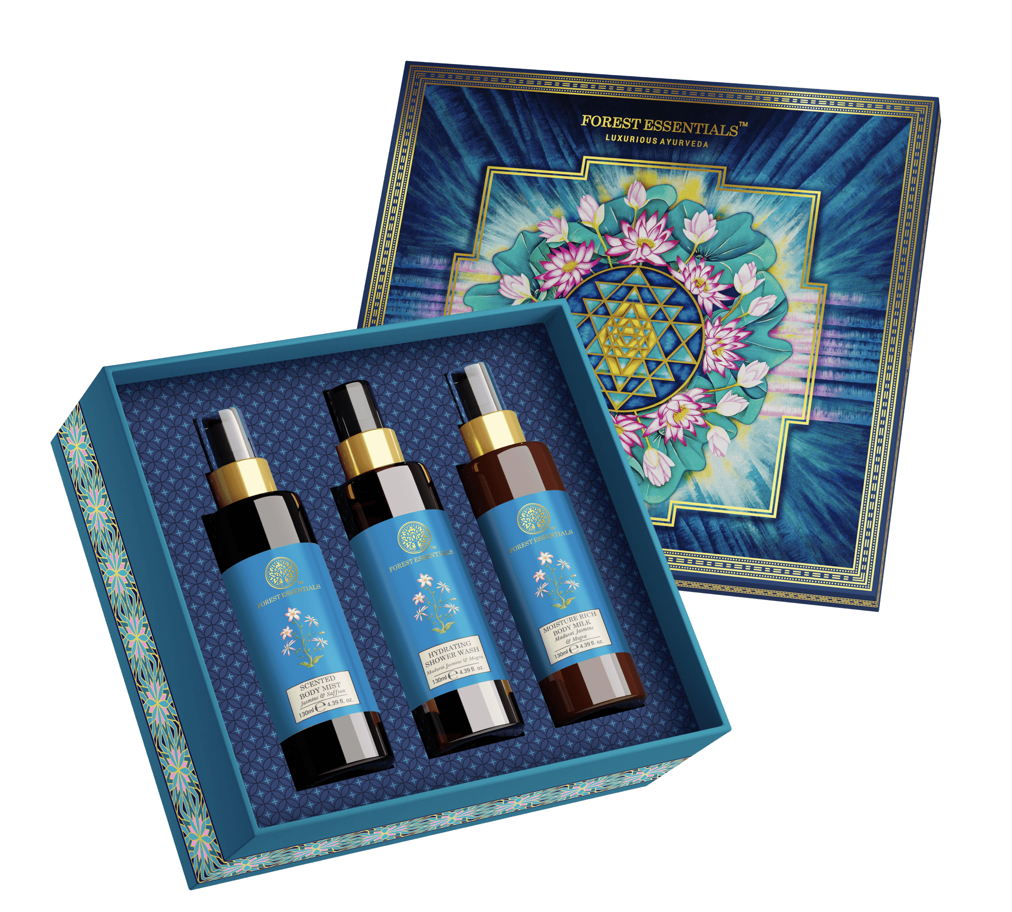 Large Square Box Jasmine Collection