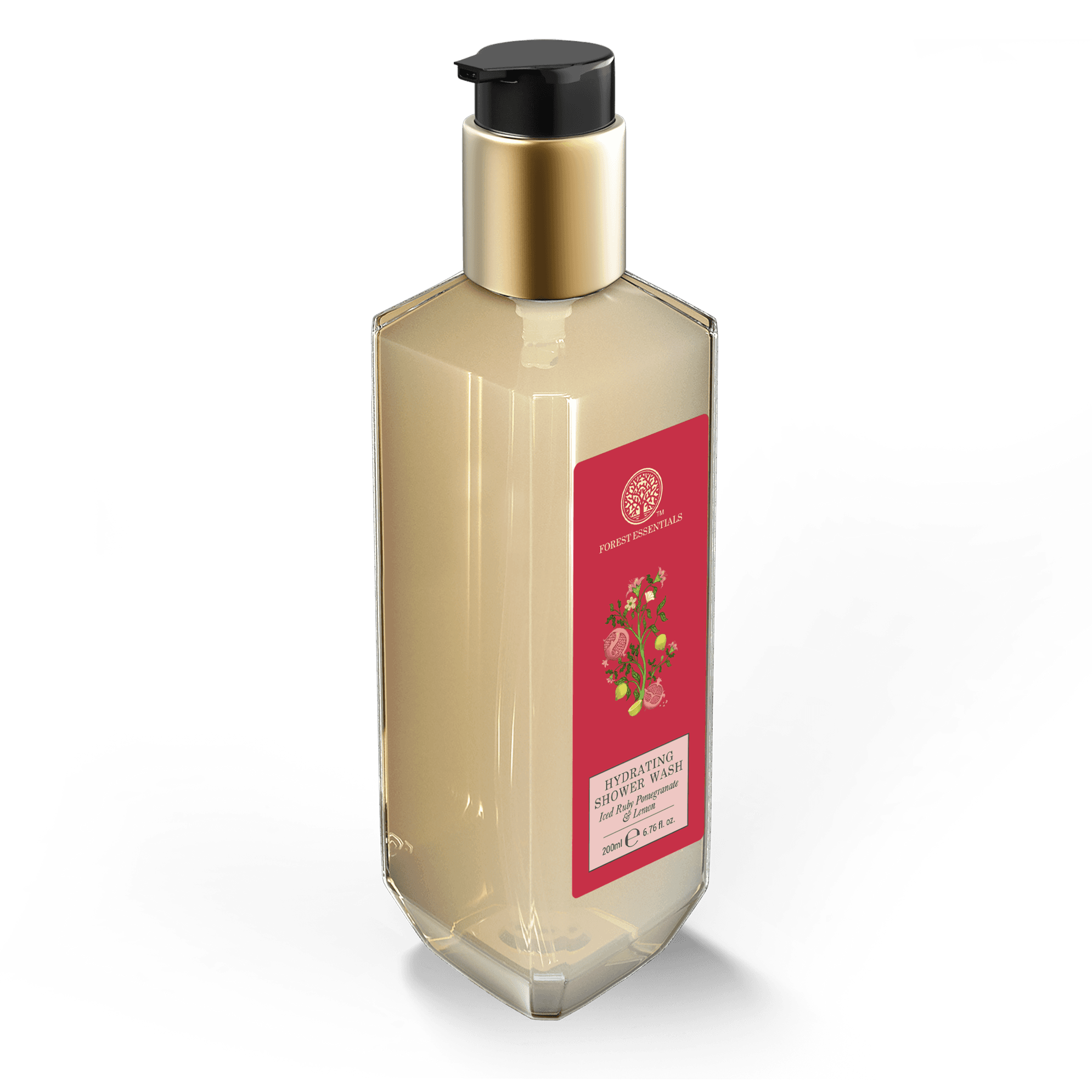 Hydrating Shower Wash Iced Ruby Pomegranate & Lemon 200ml