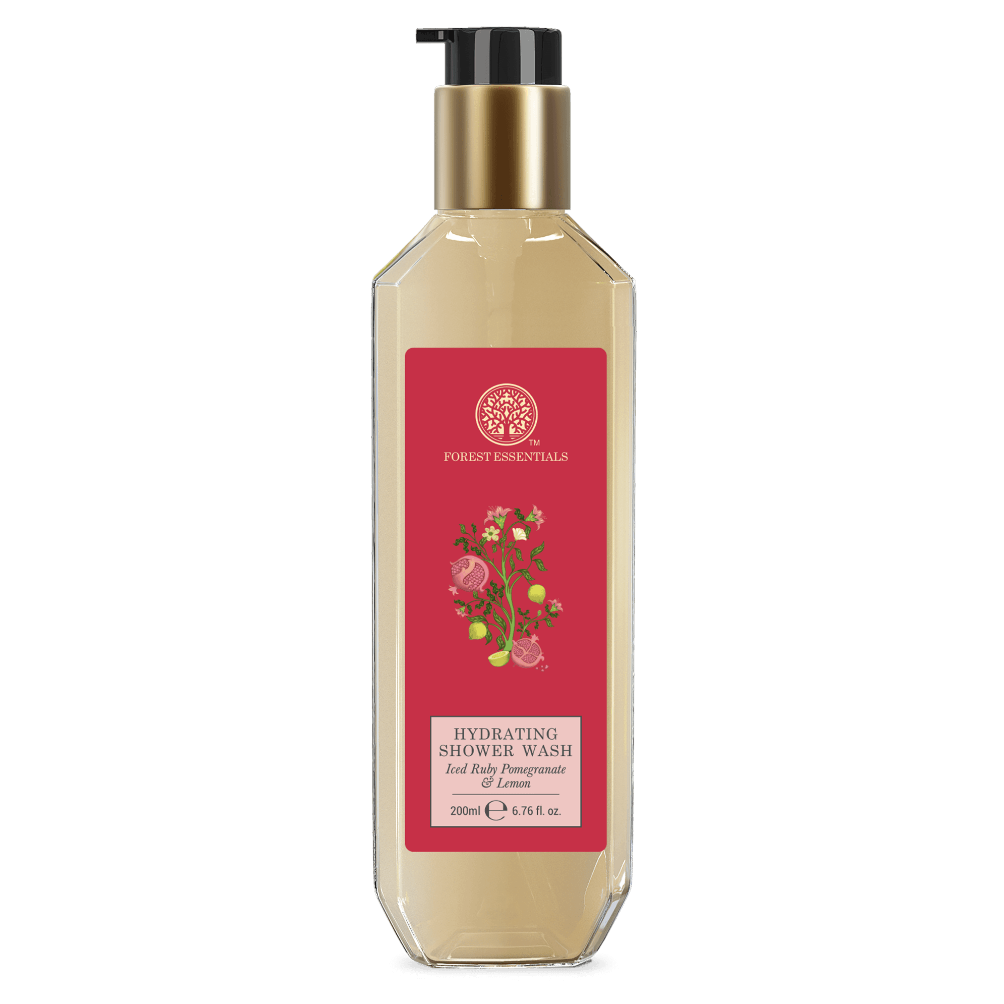 Hydrating Shower Wash Iced Ruby Pomegranate & Lemon 200ml