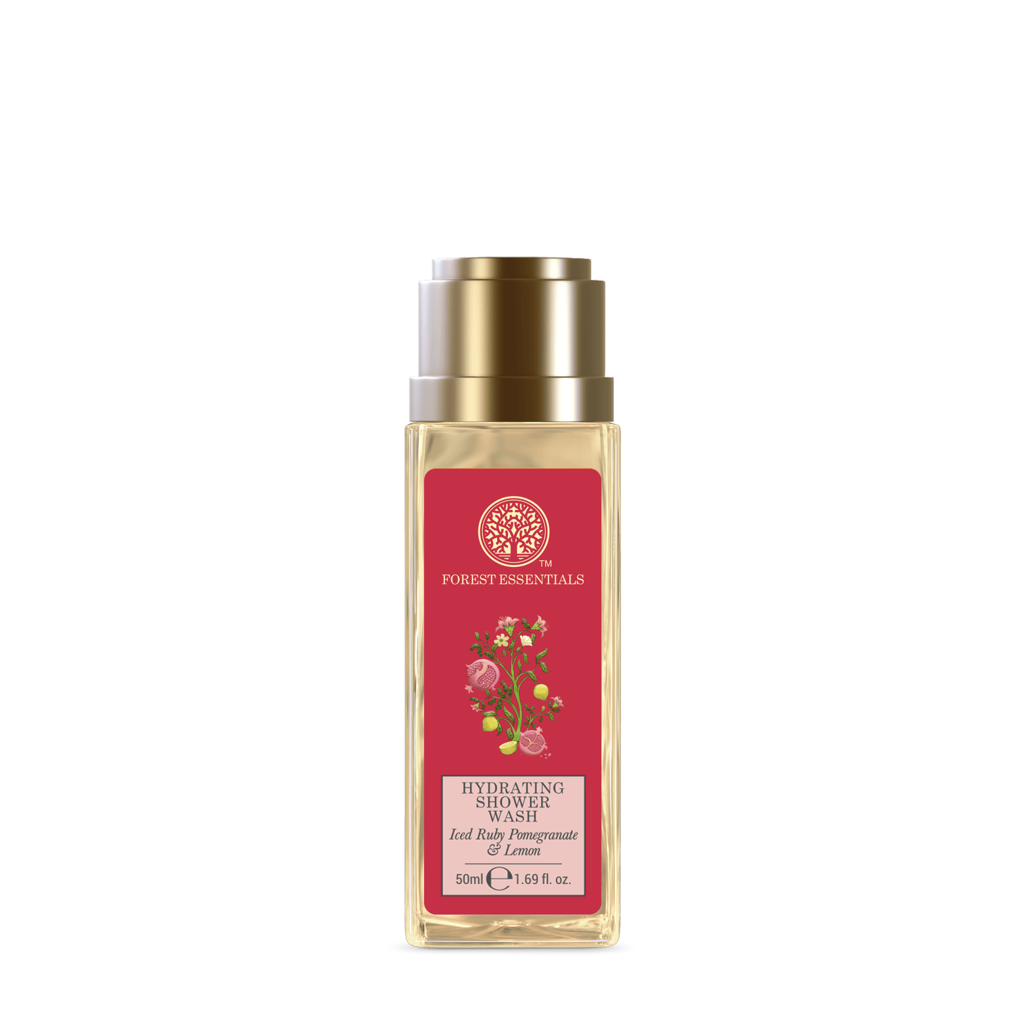 Hydrating Shower Wash Iced Ruby Pomegranate & Lemon 50ml