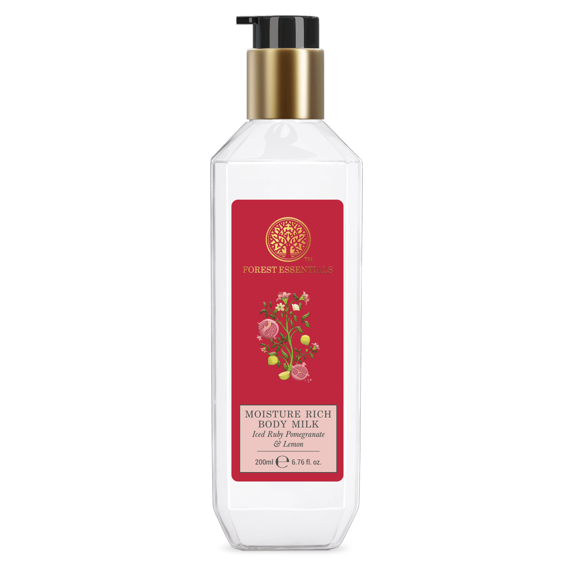 Moisture Rich Body Milk Iced Ruby Pomegranate & Lemon 200ml