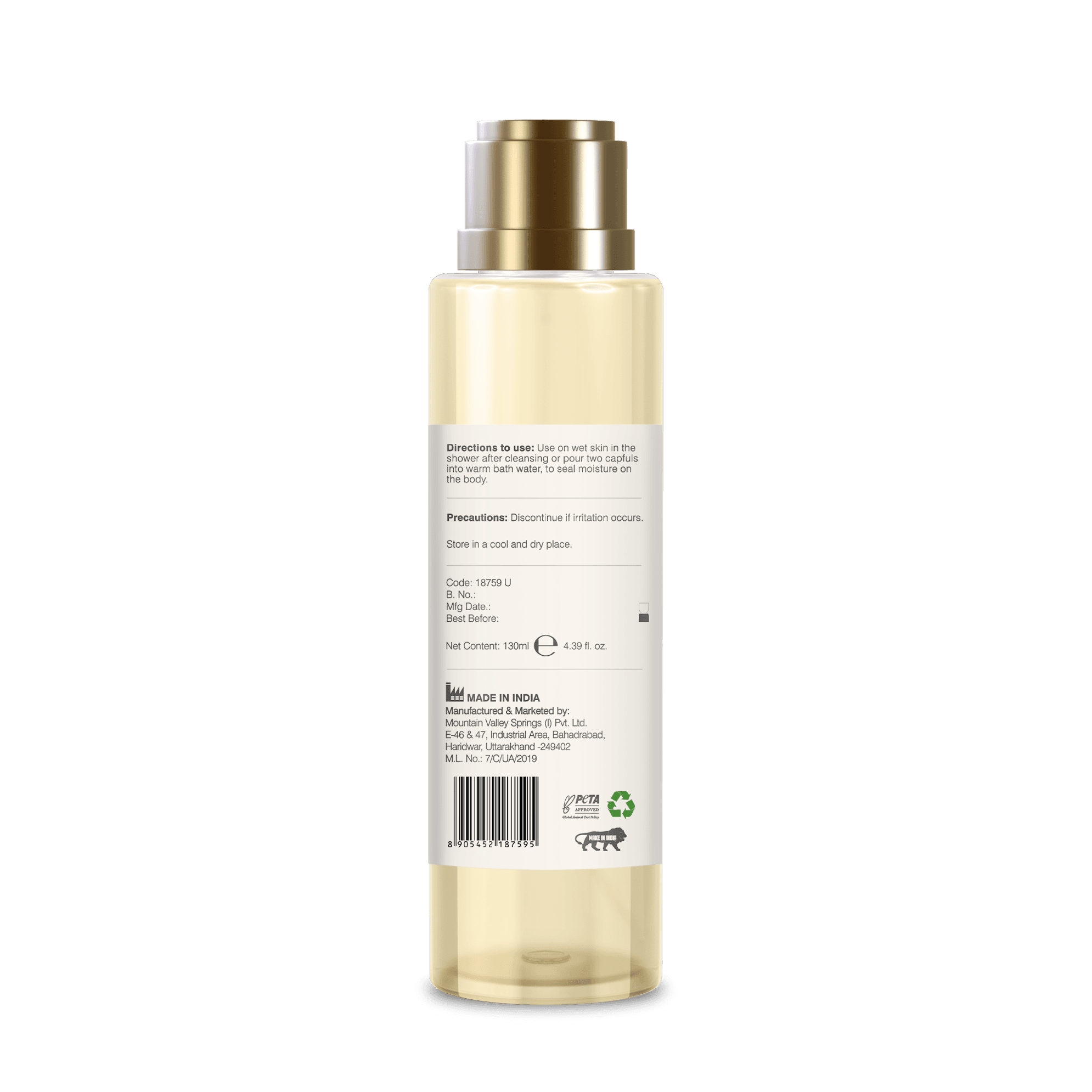 Sheer Indulgence Bath and Shower Oil Iced Ruby Pomegranate & Le 130 ml