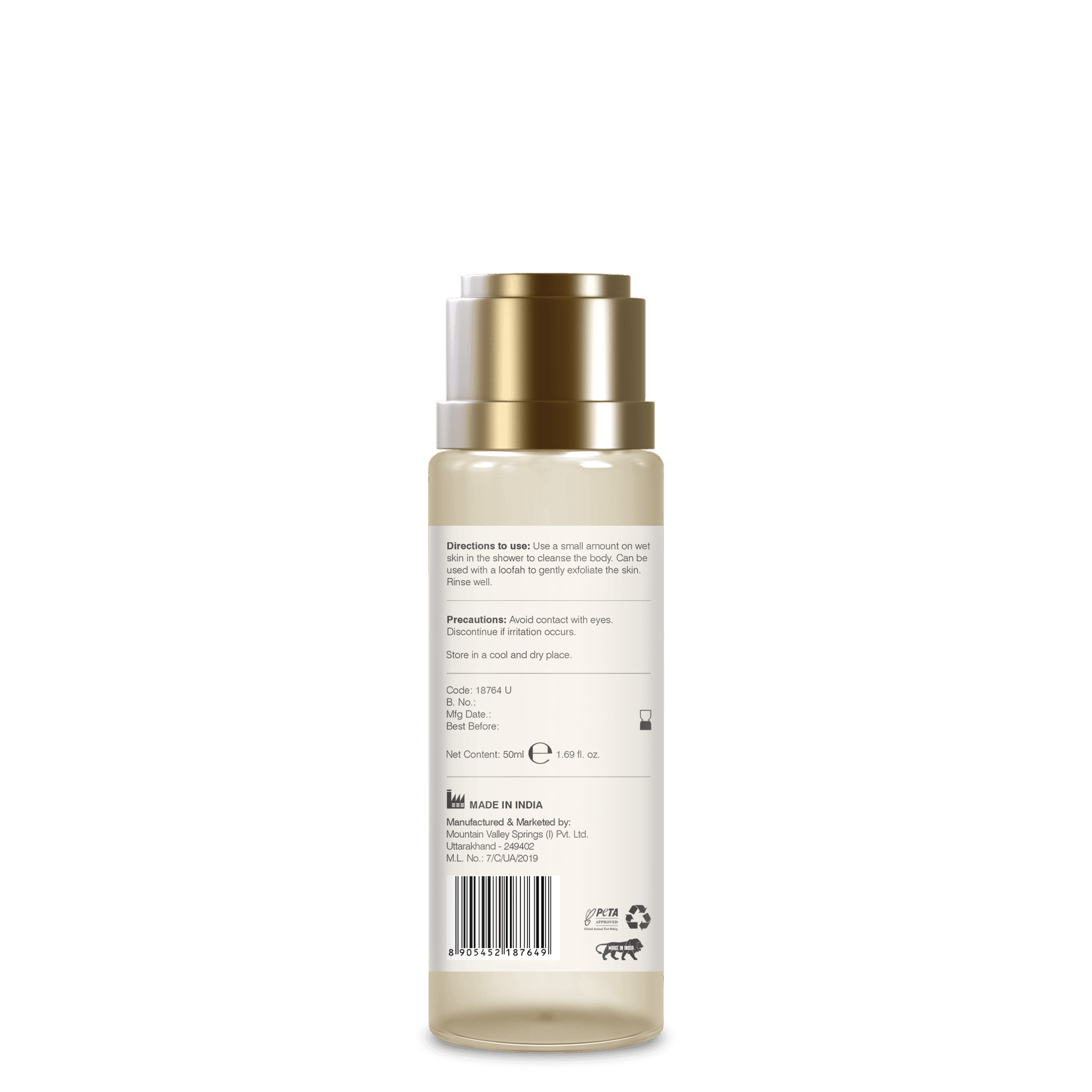 Hydrating Shower Wash- Honey & Vanilla